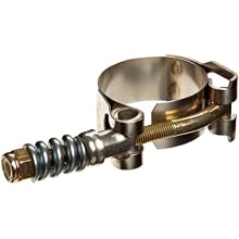 Murray TBLS Series Stainless Steel 300 Spring Hose Clamp, 1.26" Min Clamp ID, 1.45" Max Clamp ID, 3/4" Band Width, Pack Of 5