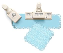Martha Stewart Crafts Punch Around the Page, Swirling Lace Punch Set