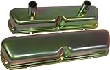 1962-85 Ford Small Block 260-289-302-351W Circle Track Racing Valve Covers - Zinc