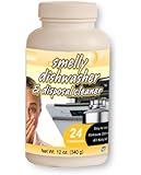 Smelly Washer 216 Dishwasher and Disposal Cleaner, 24 Treatments, 12-Ounce Bottle