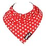 Skibz Dribble Bib - Red Spot