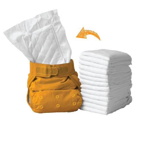 Imagen 3 de KokoBaby- Set de pañal de tela - Mandarine