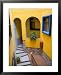 Hotel El Meson De Los Poetas, Guanajuato, Mexico Framed Art Poster Print by Julie Egg...