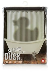 Mustard NG5309 Shower Curtain, Shadow of The Duck