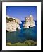 Volcanic Rock Formations on South Eastern Coast, Kleftiko, Milos, Cyclades Islands, G...