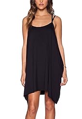 Spaghetti Strap Polyester/Spandex Backless Bandeau Neck Club Dress/Mini Dress 