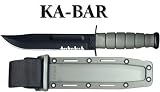 Ka-bar Knives Fighting Utility ComboEdge Knife with Foliage Green Kraton Handle