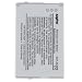 Standard Li-Ion Battery for Sanyo Incognito SCP-6760, Katana Eclipse SCP-6750, Katana LX SCP-3800