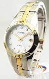 Fossil Women's Two Tone Stainless Steel Watch #AM4154