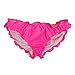 Lazy Cat Sexy Women Ruched Ruffle Cheeky Bikini Bottoms