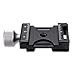 Andoer 38mm Aluminum Screw Knob Mini Quick Release Clamp Compatible with Arca Swiss for 38mm QR Plate