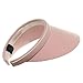 Ladies Clip On Visor, Light Pink