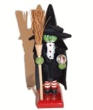 Kurt Adler Steinbach 6-Inch German Nutcracker Wizard of Oz Series, Mini Wicked Witch of the West