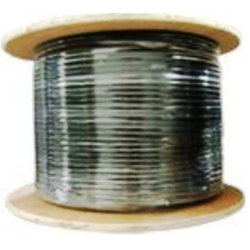 Cat6, 600 Mhz, UTP, UV Jacket, Outdoor, CMX, 1000ft, Black, Bulk Ethernet Cable