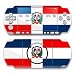 Dominican Republic Flag Design Decorative Protector Skin Decal Sticker for PSP-3000