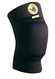 Body Glove 90195 Breathable Neoprene 12-Inch Padded Knee Support, Black, Small