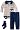 Navy/Cream