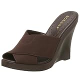BCBGirlsWomen'sBroshPeepToeWedge,Brown,7M