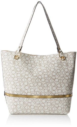 Calvin Klein Hudson Monogram Tote Shoulder Bag