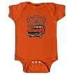 SlickSugar Charger Boys Bodysuit - Texas Orange