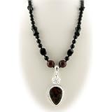 Brown Obsidian Sterling Silver Pendant Necklace Black Onyx Stone 1077 41fxXoqNcyL. SL160 Brown Obsidian Sterling Silver Pendant Necklace Black Onyx Stone 1077