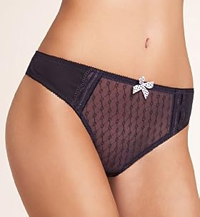Limited Collection Low Rise Embroidered Thong