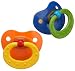 NUK 2 Pack Classic Latex BPA Free Pacifier, Size 3, Colors May Vary