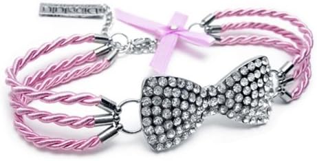 Dibalulu Pet Couture Dog Accessories - Puppy Friend Dog Necklace - Pink - S