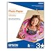 Epson America Photo Paper Letter Size 100 Sheets S041271
