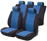 Produkt-Bild: WALSER AM12472 TOP Universal Autositzbezug Flash blau/schwarz