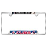 MLB Chicago Cubs Metal License Plate Frame