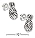 Sterling Silver Mini Pineapple Earrings Posts - title=