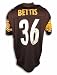 Autographed Jerome Bettis Pittsburgh Steelers Black Reebok Authentic Jersey