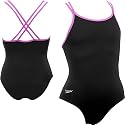Speedo Solid Crossback Girls