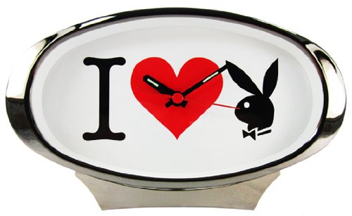 Playboy Wecker I LOVE PLAYBOY Uhr Desk Clock Playboy