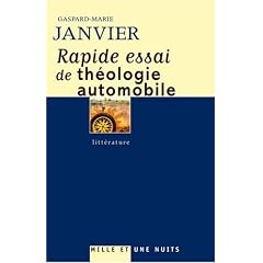 Rapide essai de th�ologie automobile
