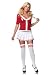 3Pc Varsity Vixen Sexy Holiday Party Costume