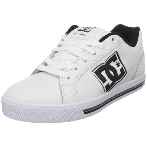 DC Men's Stock Skate Shoe,White/Black,10 M US