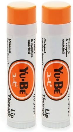 Yu-Be Lip Therapy Lip Balm, 2 Tubes, Value Pack