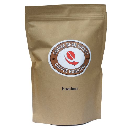 Coffee Bean Direct Hazelnut Flavored, Whole Bean Coffee, 16-Ounce Bags (Pack of 3)