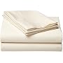 Wamsutta 360 Perfect Pinpoint Queen Fitted Sheet, Ivory