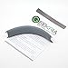 Geekria Headband Pad Compatible with B by Dr. Dre Wireless (S0LO Bluetooth) Headphones/Replacement Headband/Silicone Rubber Cushion Pad Repair Parts (Grey)