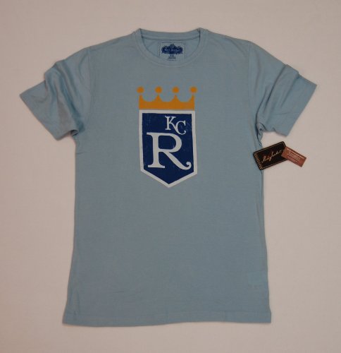 Kanas City Royals Retro Logo T-Shirt by Red Jacket Size L