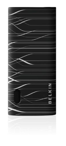 Belkin Grip Pulse Laser-Etched Silikon Schutzh&uuml;lle f&uuml;r Apple iPod nano 5G schwarz/klar Preisvergleich