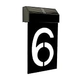 Matterinc Solar LED Number 6 - Black