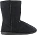 Womens Fur Mid Calf Boots Low Fashion Shoes Faux Winter Warm Suede Sheepskin