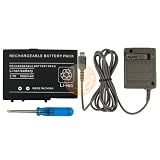 For Nintendo DS Lite DSL AC Adapter Charger + Battery