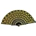 Black Lace Folding Fan #G191G