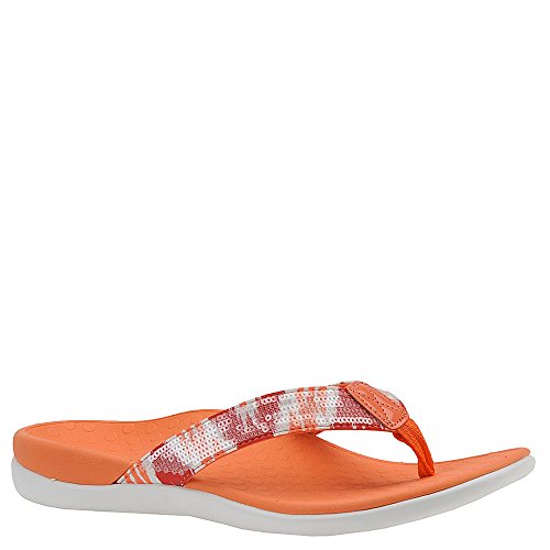 Vionic with Orthaheel Tide Sequins Women's Sandal 9 B(M) US Coral