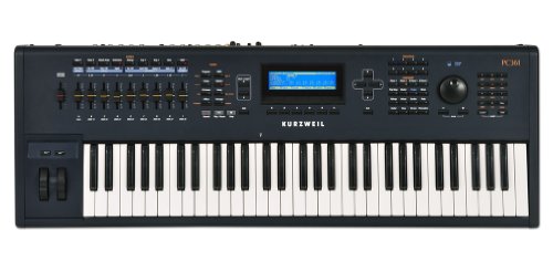 Kurzweil PC361 61 Note Synthesizer Action Performance Controller and V.A.S.T. Workstation Keyboard - Lightly Weighted Keys - Black product image